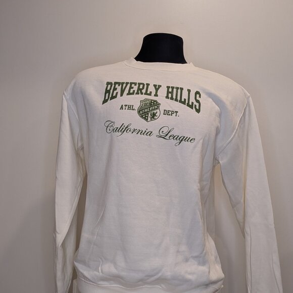 NWT Oversized "Beverly Hills" Sweatshirt - Women sz M - Picture 7 of 7